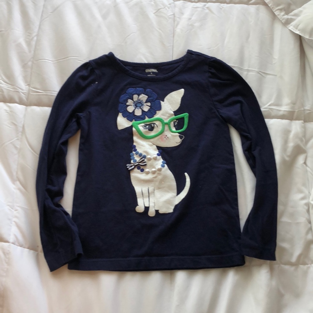 Navy Blue Stylish Dog Shirt